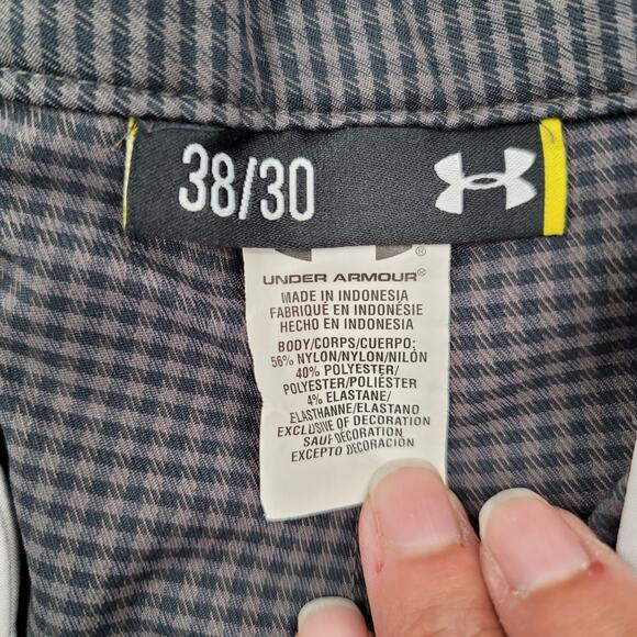 Under Armour Men's GOLF Pants Size 38x30 Plaid - Picture 5 of 5